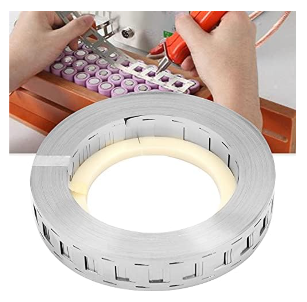 Pure Nickel Strip, 1000g Double Line Battery Nickel Strip 125.5 * 18.5mm