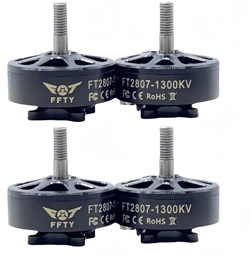 1300KV X2807 Brushless Motor | High-Performance 2-6S Powerhouse for 7-Inch FPV Drones