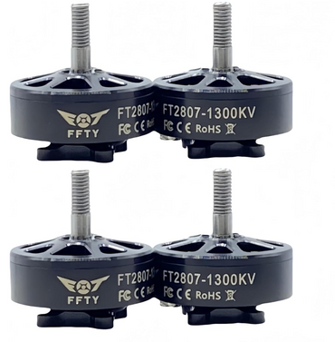 1300KV X2807 Brushless Motor | High-Performance 2-6S Powerhouse for 7-Inch FPV Drones