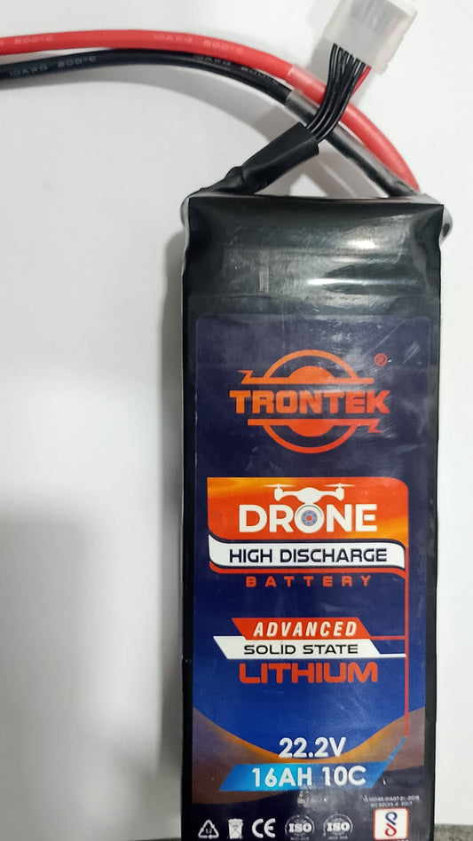 Trontek battery 22.2V 16Ah 10C Battery for Long-Range Drones,UAV & DIY Electronics
