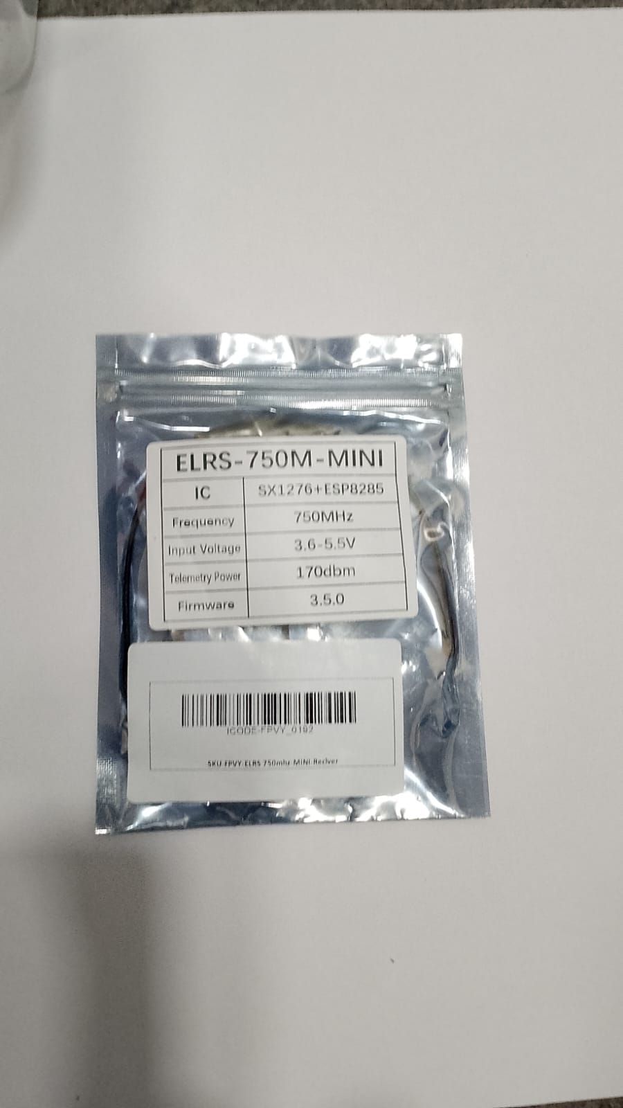 ELRS 750mhz Mini Receiver