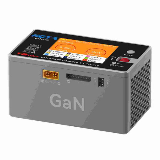Hota T8 Ultra Gan Smart Charger 650 w Ac/Dc for 1-8S Lipo Lion Battery Charger