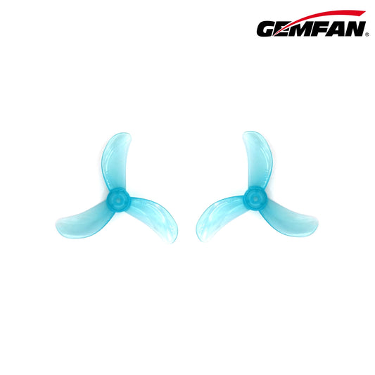 GEMFAN 1608-3 40mm Tri-Blade Propellers (Pack of 8, 4CW+4CCW)