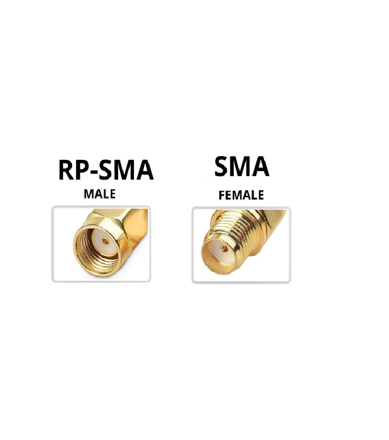 RPSMA Male To SMA Female Adapter Connector