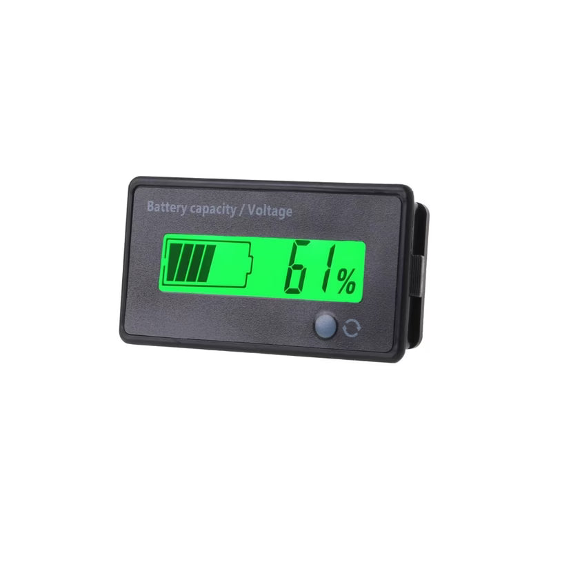 GY-6GS Digital Battery Capacity Indicator | 12V-84V Power Display Meter