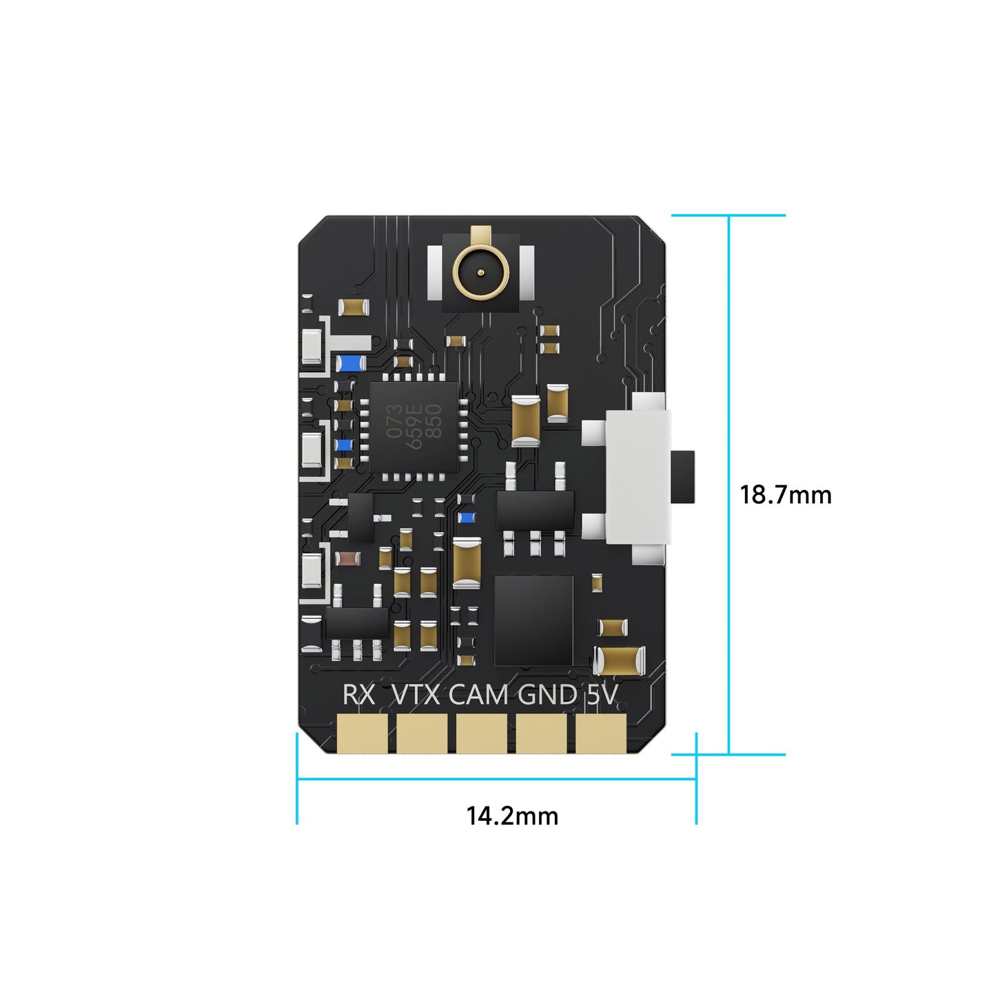 GEPRC RAD TinyVTX – FPV Video Transmitter for Drone & UAV