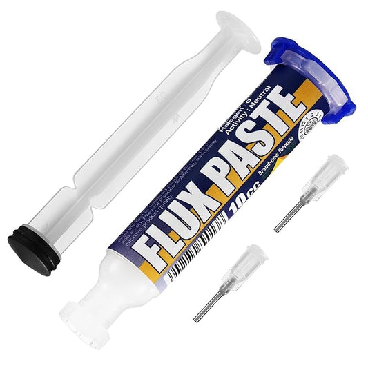 soldering Flux Paste 10mL Syringe – Lead-Free SMD/BGA Micro Soldering Flux