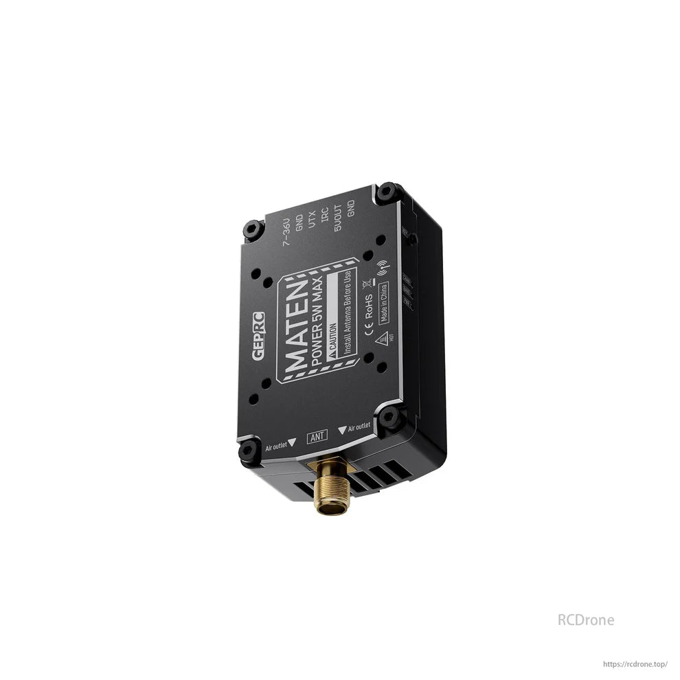 GEPRC Maten 1.2G 5W VTX Pro – Long Range FPV Video Transmitter for Drone & UAV