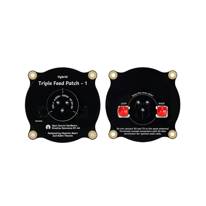 Triple Feed 5.8GHz Patch Antenna – High Gain FPV Directional Antenna for Drones