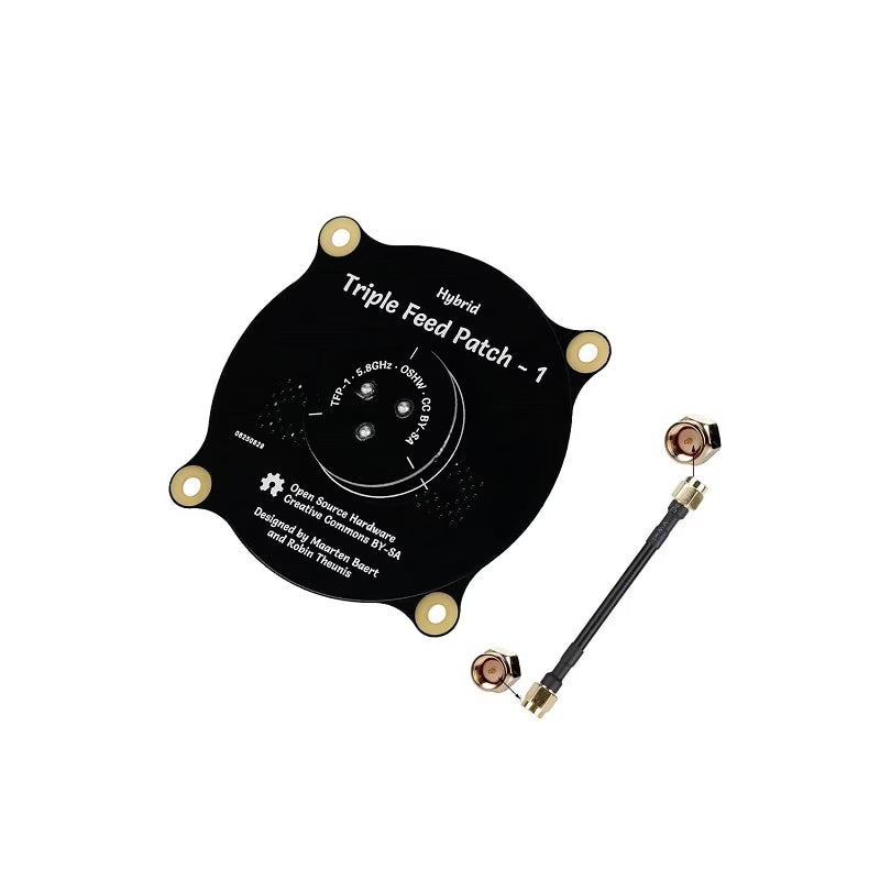 Triple Feed 5.8GHz Patch Antenna – High Gain FPV Directional Antenna for Drones