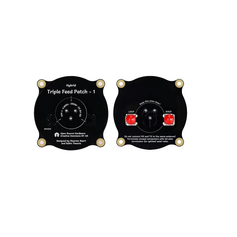 Triple Feed 5.8GHz Patch Antenna – High Gain FPV Directional Antenna for Drones
