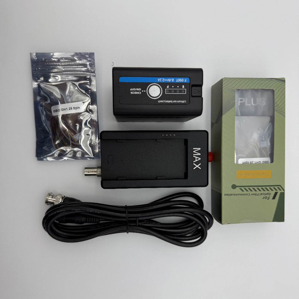 MAX Optical link GBD Drone Fiber Ground Station MAX – Bi-Directional Telemetry + Video Link (1–80 km)